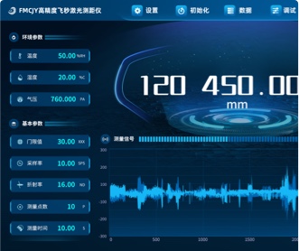 飛秒激光時(shí)域熱反射測(cè)量系統(tǒng)軟件UI界面設(shè)計(jì)